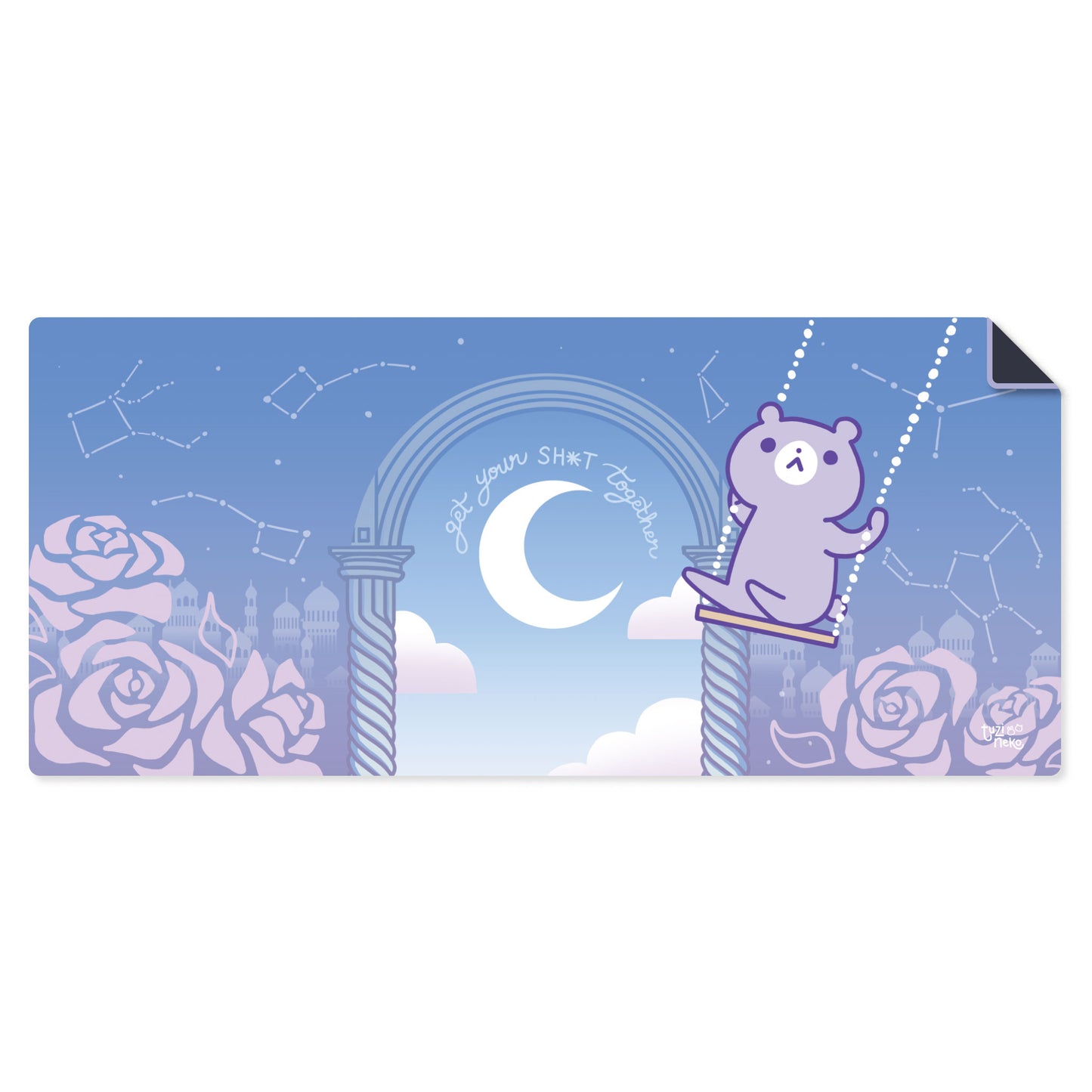 Gom "Get Your Sh*t Together" Moonlight Desk Mat