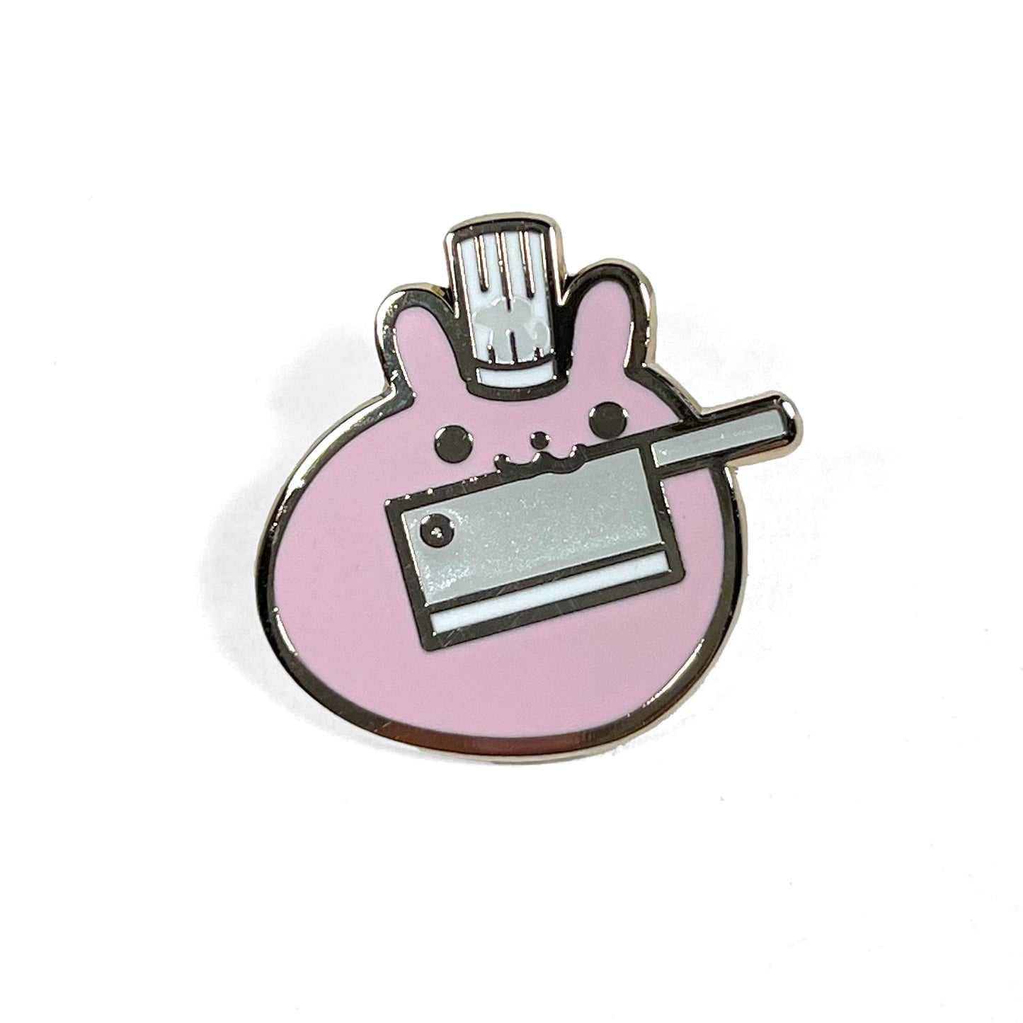 Butcher Tuzi Stabbie Enamel Pin