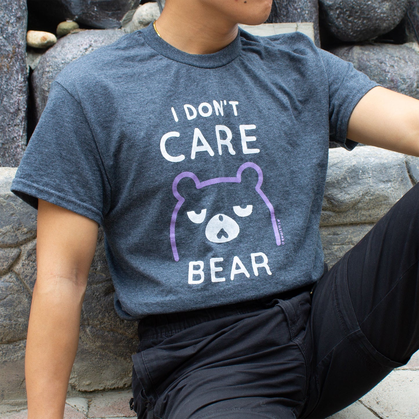 Grumpy Gom "I Don't Care Bear" Unisex T-Shirt