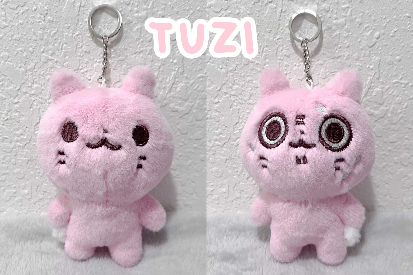 **PRE-ORDER** "Adopt A Feral" Double-Sided Plush Keychain