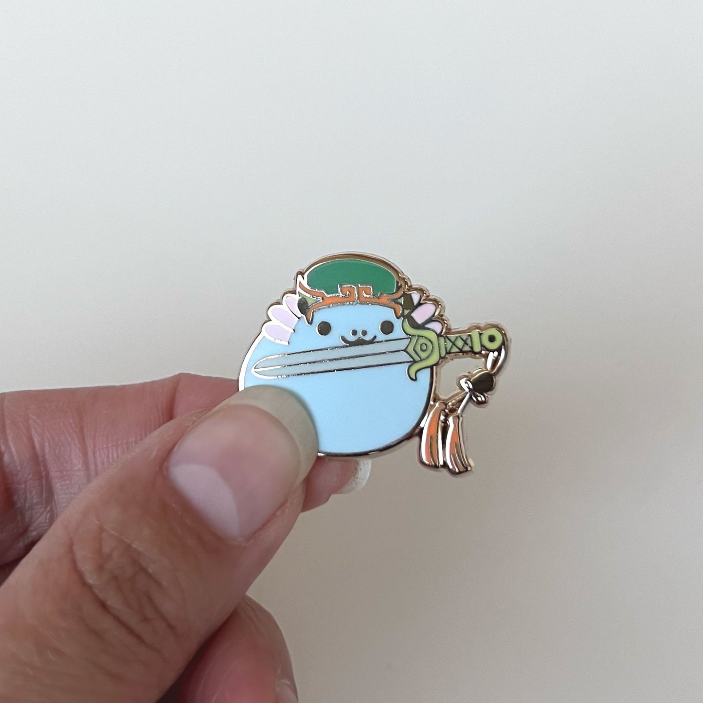 CardCollecting Sword Upa Stabbie Enamel Pin