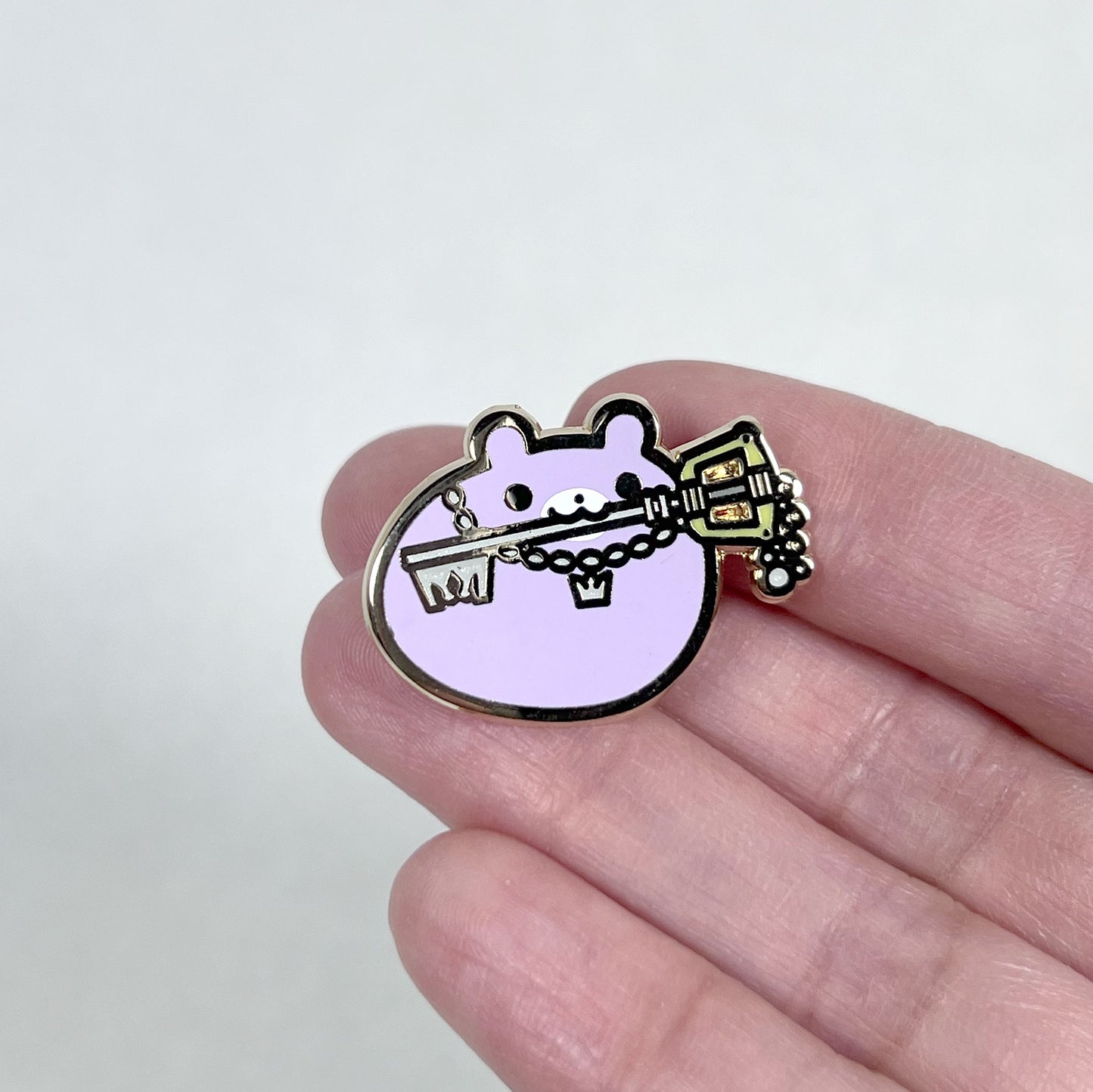 Magical Keyblade Gom Stabbie Enamel Pin