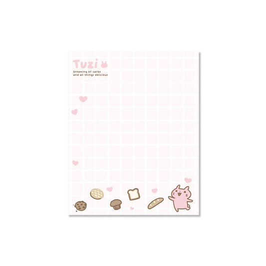 Dreaming of Carbs Tuzi Hand-Crafted Memo Pad