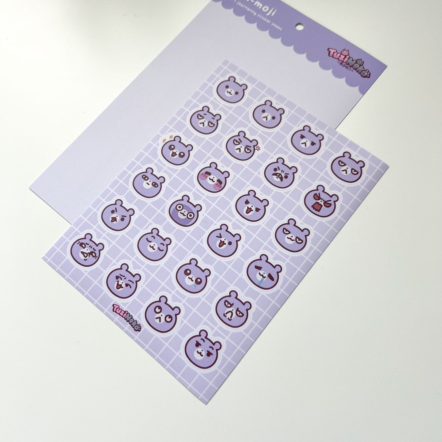 Gom-moji Deco and Journaling Sticker Sheet