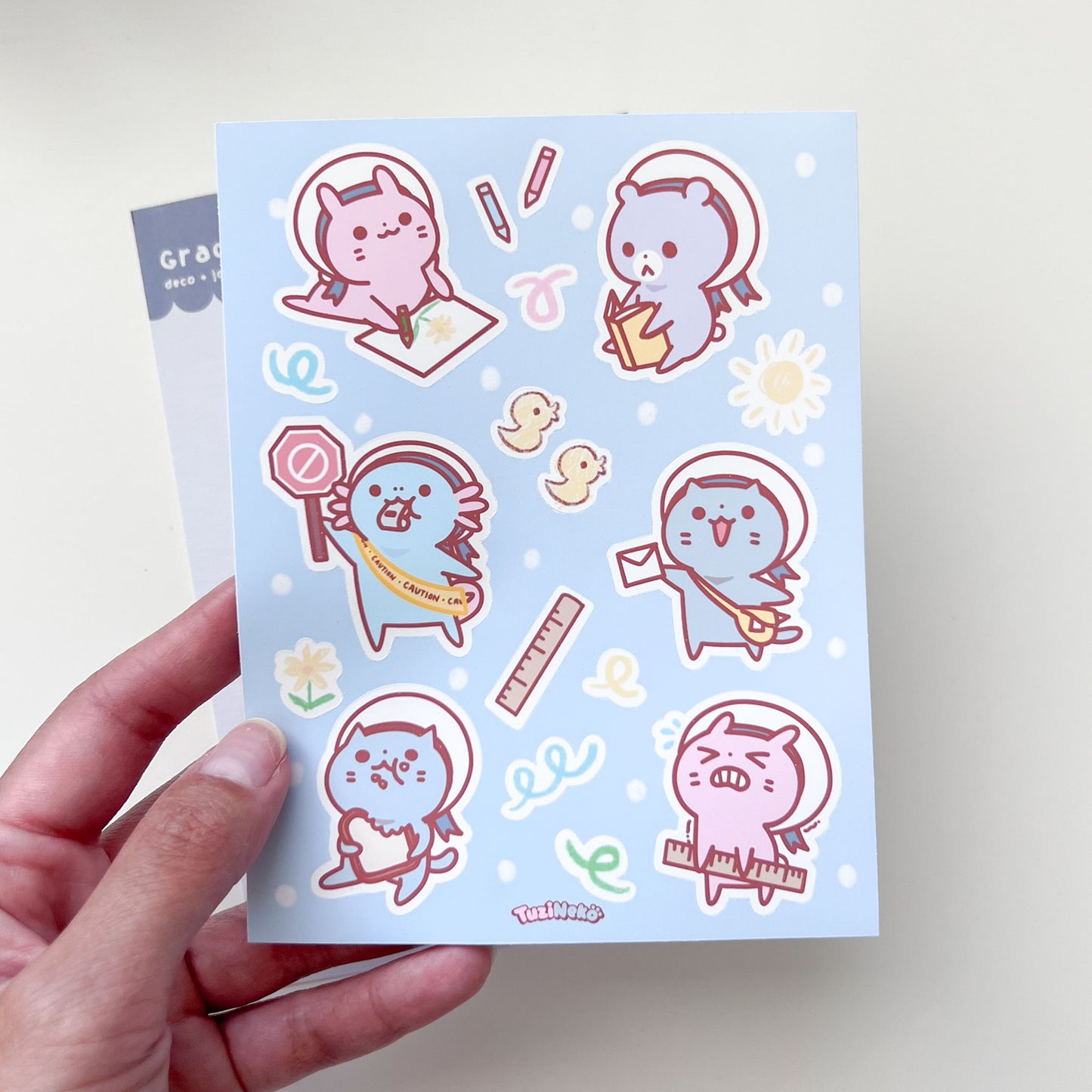 Grade School Deco and Journaling Sticker Sheet