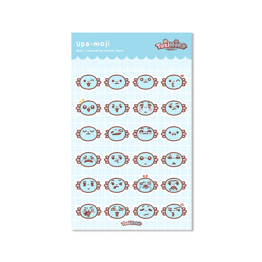 Upa-moji Deco and Journaling Sticker Sheet